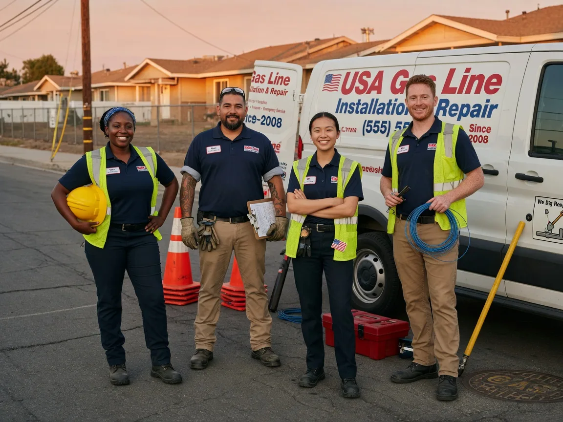 Gas Line Installation company in Pecos, NM